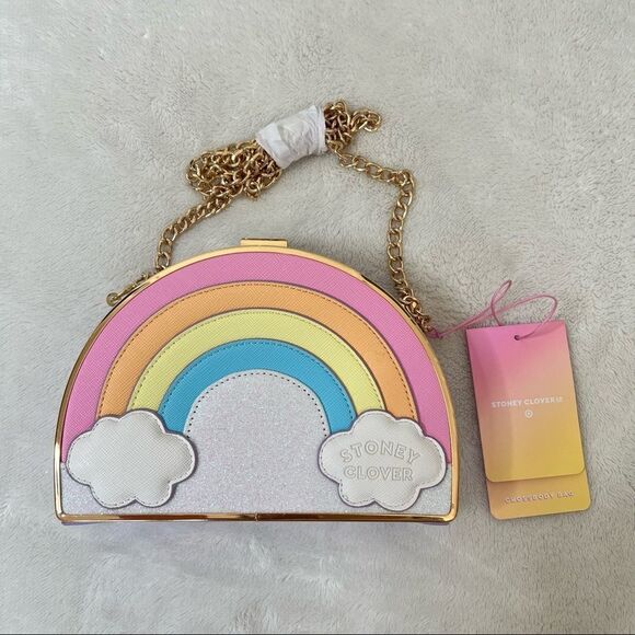 Stoney Clover Lane x Target Rainbow Crossbody Bag Lavender NWT - Picture 6 of 6